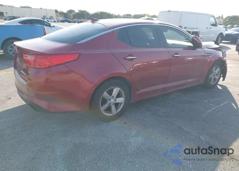 2014 Kia Optima Lx from USA, damaged, VIN 5XXGM4A77EG336854